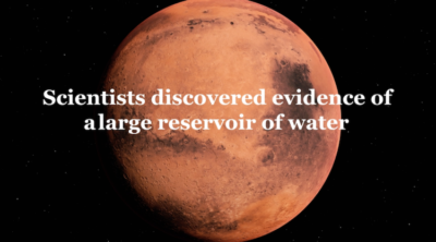 water on mars